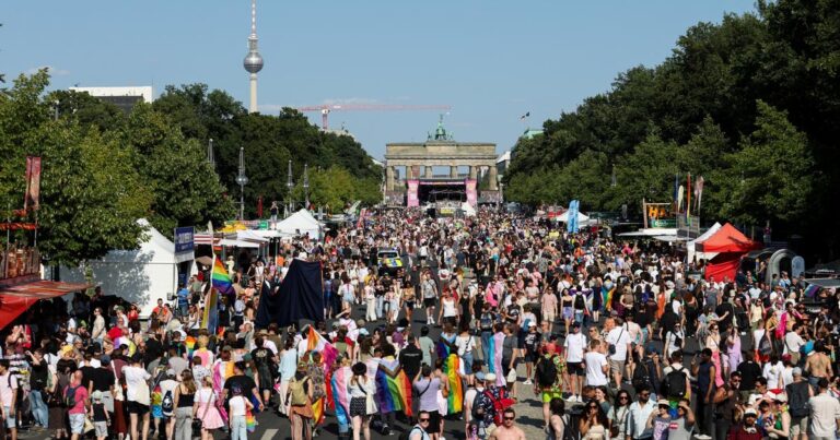 La gay pride avait lieu à Berlin ce samedi 25 juillet
