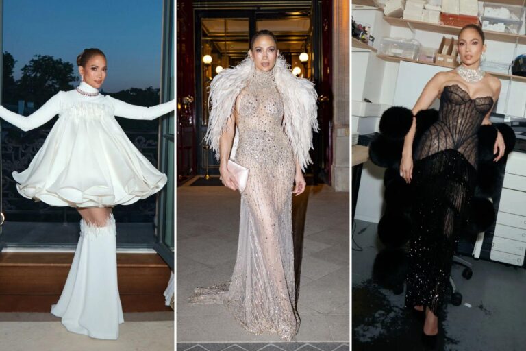 Jennifer Lopez Celebrates Birthday in Paris with Fashion-Forward Style