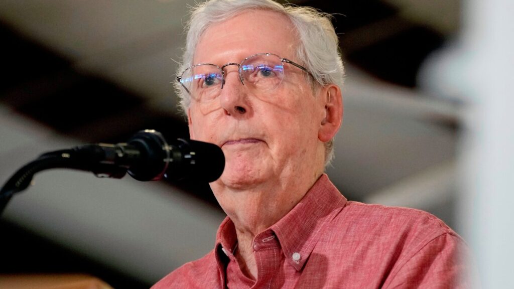 McConnell Breaks Silence on Hospitalization Following Fall