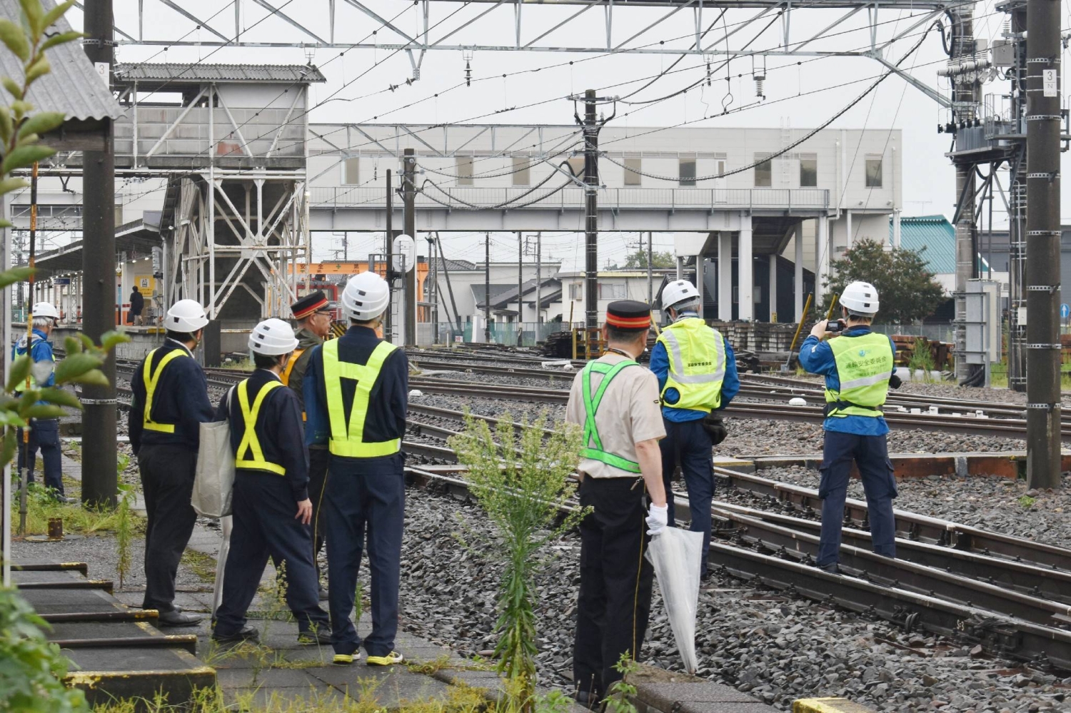 Four railway workers die after being struck by limited-express train in Tochigi