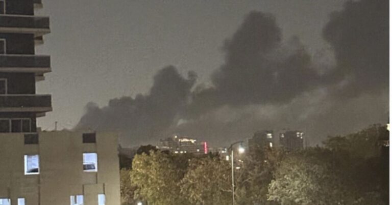 Dubai Explosions and Fire Reported in Jebel Ali Industrial Area