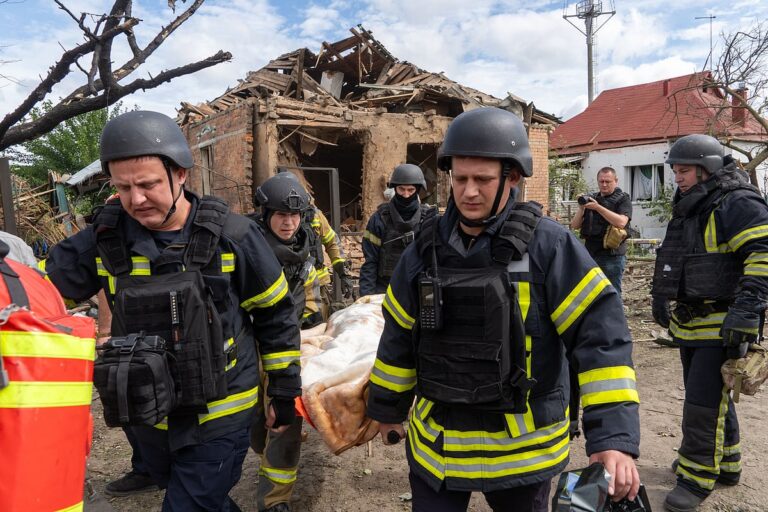 Russian drones target medics in Ukraine