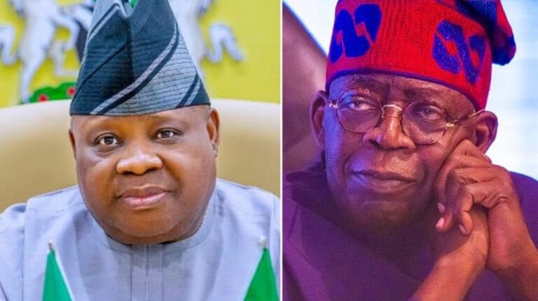 APC secretary Ajibola Basiru visits Gov. Adeleke, seeks cooperation to secure Osun for Tinubu