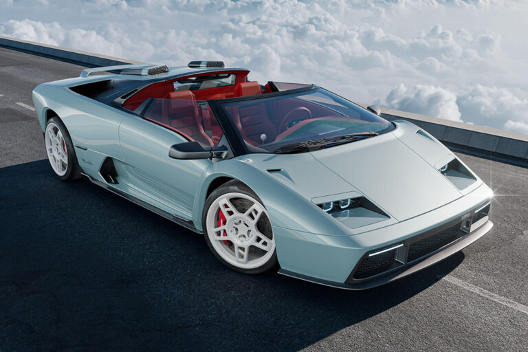 Eccentrica Rips the Roof Off Its Re-Engineered V12 Lamborghini Diablo