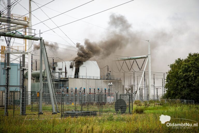 Major Fire Hits TenneT High-Voltage Substation in Meeden