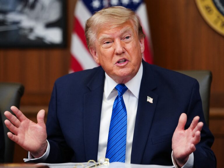 Trump blasts ‘duplicitous’ Iran after Tehran denies it is in talks with the US