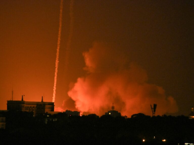 Russian missile barrage kills at least 12 people in Ukraine’s Kyiv