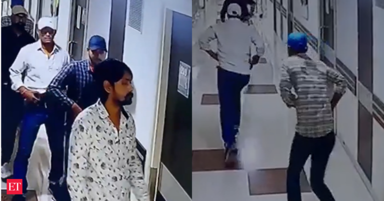 Chilling CCTV captures shooting of fitness trainer