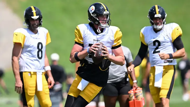 Steelers training camp observations: Broderick Jones, Drew Allar have bounce-back performances