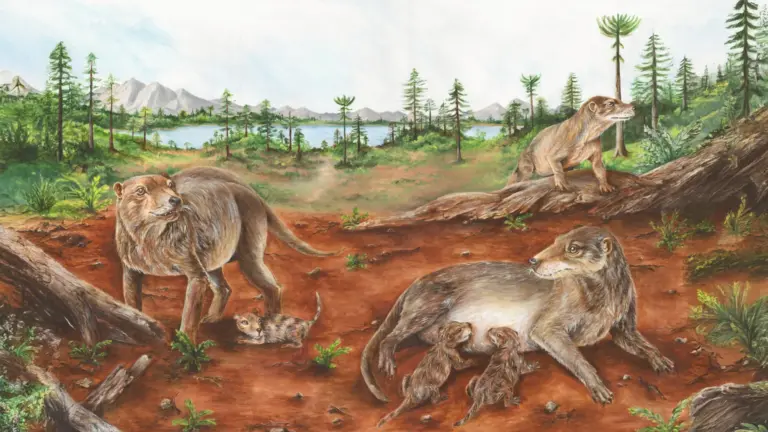 A 236-million-year-old fossil challenges the story of mammalian live birth