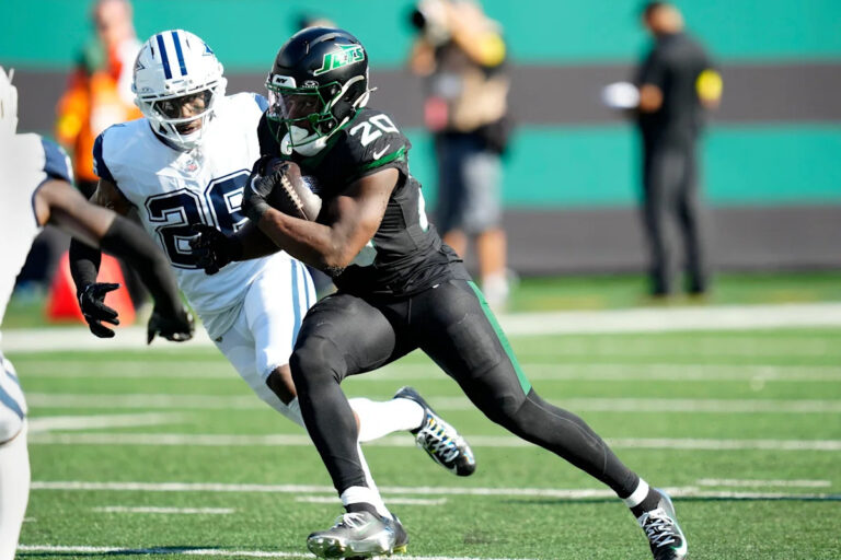 Glenn: Breece Hall (groin) out 2-3 weeks