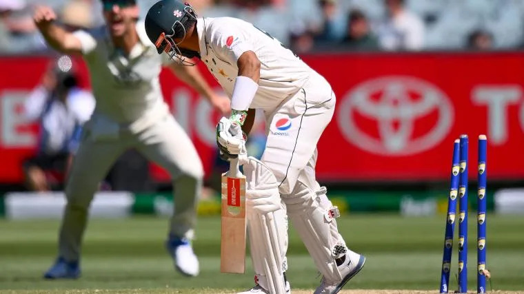 Azan Awais Becomes Second Pakistan Batter Dismissed Off First Test Ball
