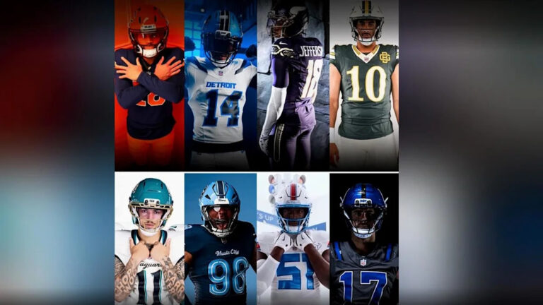 NFL Rivalries uniforms: AFC South, NFC North