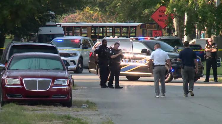 Teen girl in critical condition after being shot at JCPS bus stop