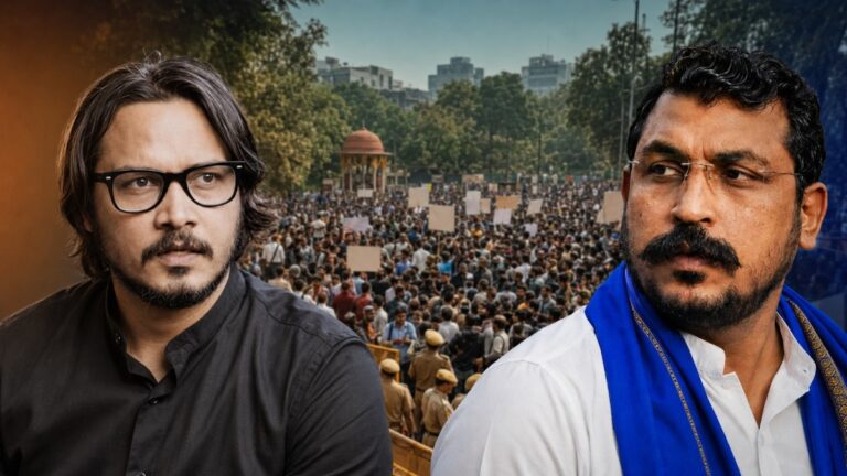 Influencer Ajeet Bharti hits back after SC/ST Act FIR over Chandrashekhar Azad remarks
