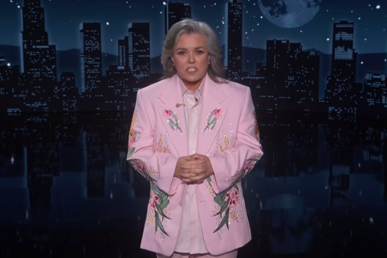 Rosie O'Donnell guest hosts 'Jimmy Kimmel Live'