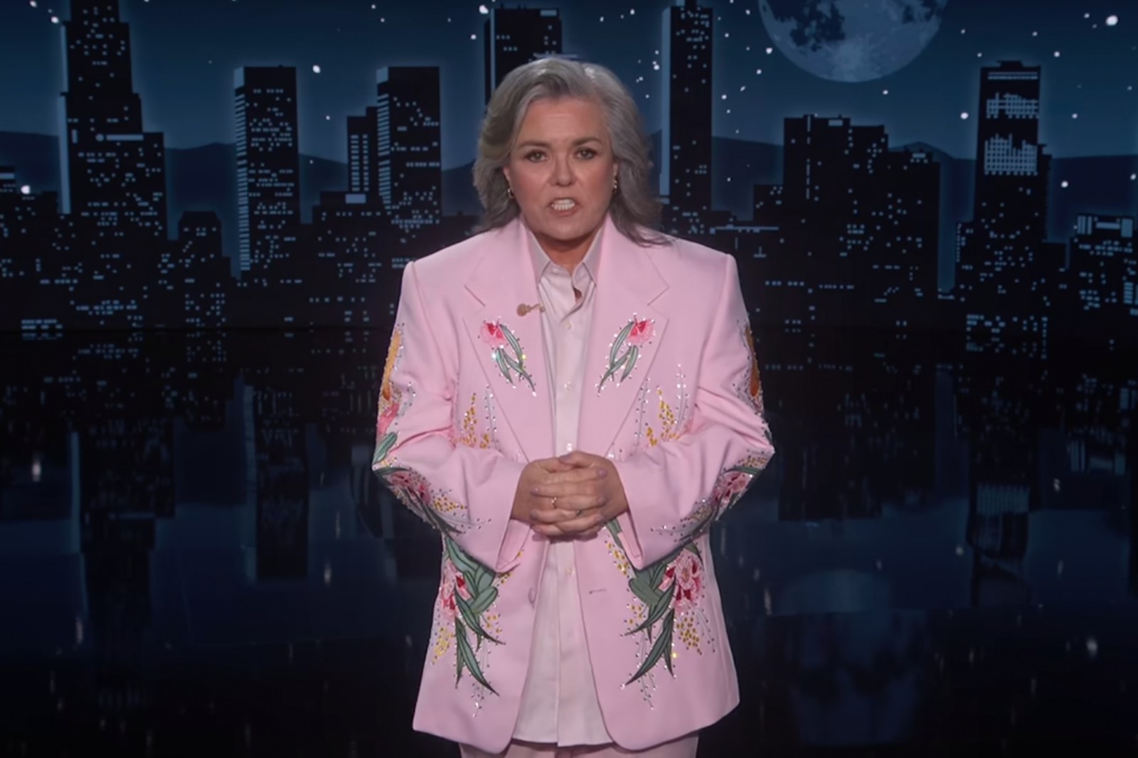 Rosie O'Donnell guest hosts 'Jimmy Kimmel Live'
