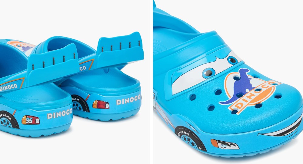 Lightning McQueen Dinoco Crocs