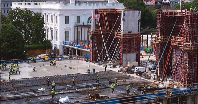 New details of plans for the Kennedy Center and White House ballroom include Trump plaza