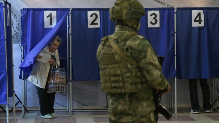 Russia reports cyberattacks on second day of vote