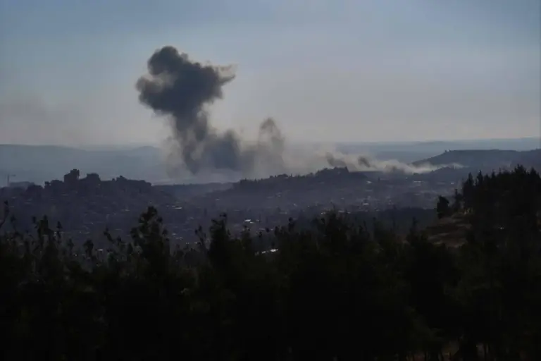 Explosion Rocks Syrian Army Storage Site in Al-Ais South of Aleppo