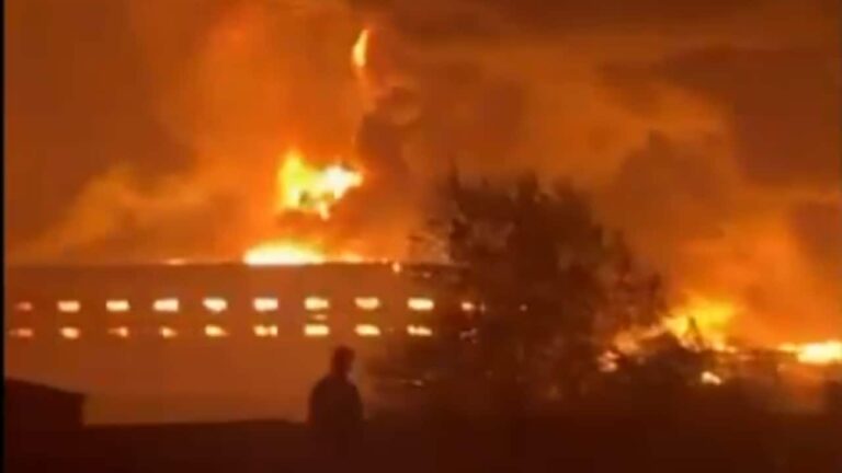 Ukraine Drone Strike Halts Russia Novoshakhtinsk Refinery