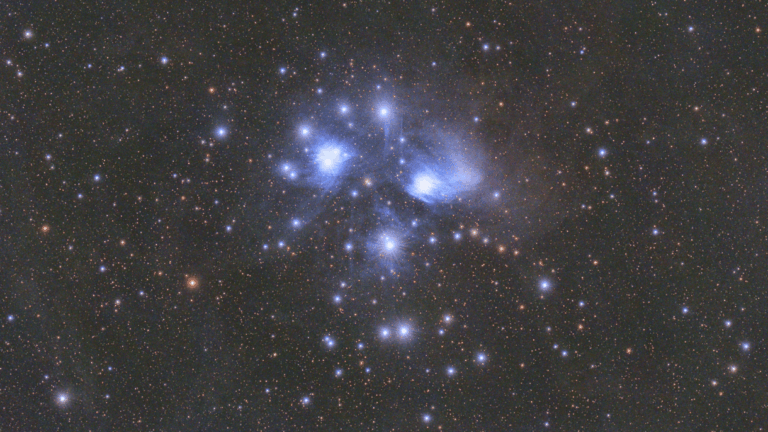 Waning Moon to Pass Near Pleiades Star Cluster on September 30