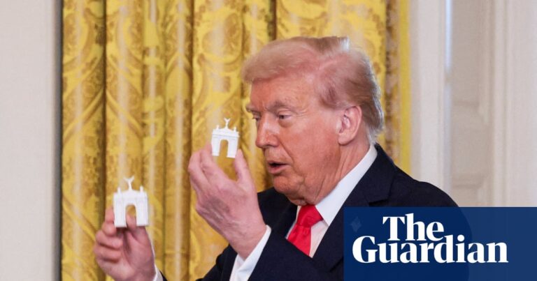Trump claims triumphal arch will serve as top-grade military complex to store weapons