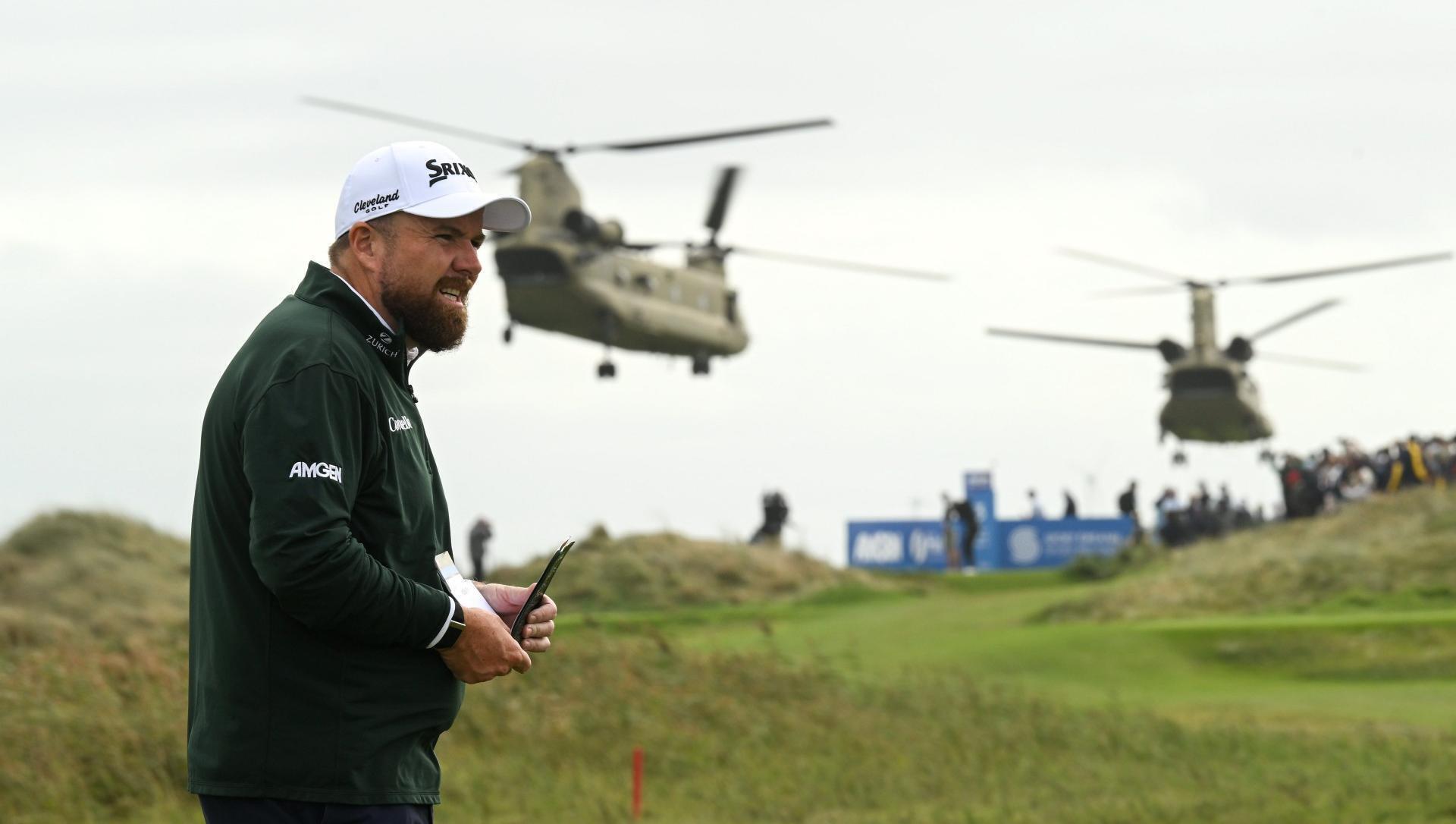 Greens giant: Shane Lowry comes up clutch with the putter to lead Irish Open by four