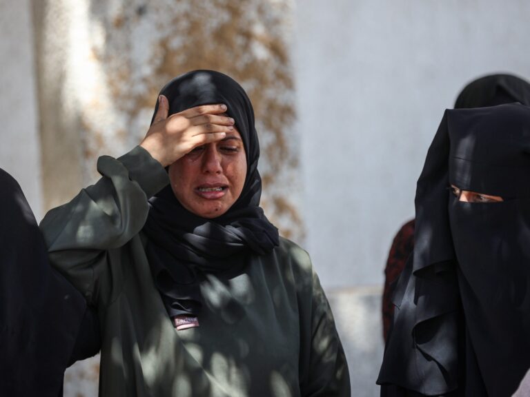 Gaza building collapse: ‘My whole family is either dead or injured’