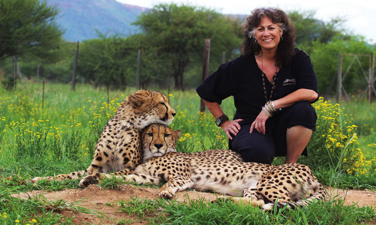 Cheetah champions Marker and Van Vuuren nominated for global prize
