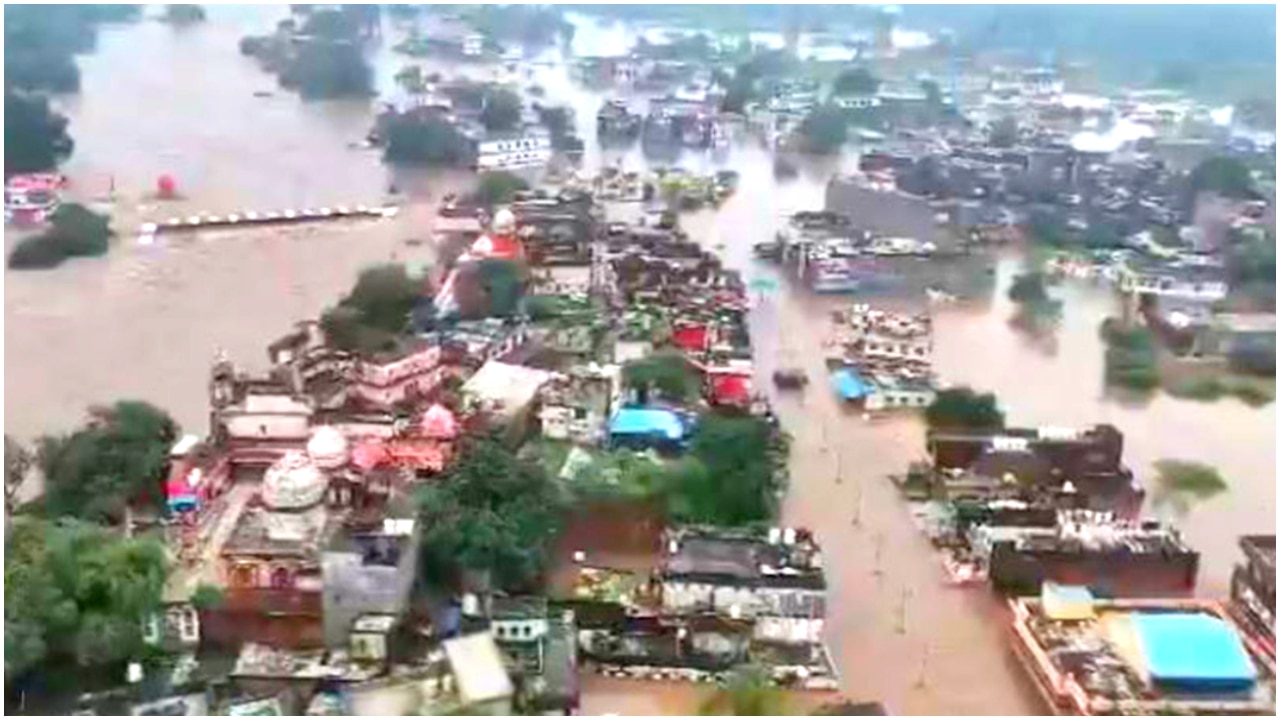 Chitrakoot Deploys Drones for Flood Surveillance