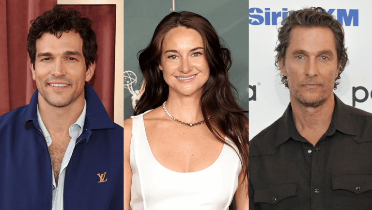 Paul Anthony Kelly, Shailene Woodley and Matthew McConaughey