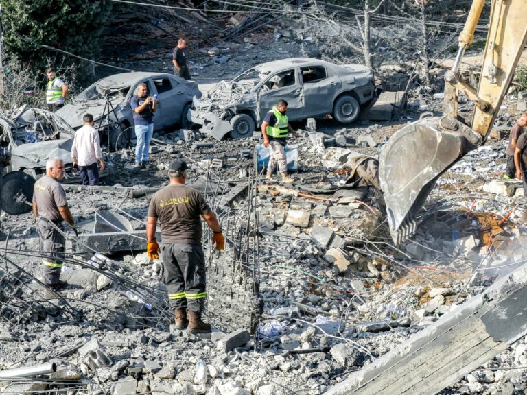 Israeli air attacks kill at least 12 people in southern Lebanon