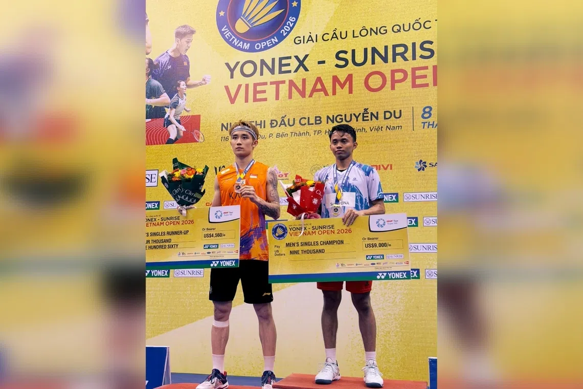 Badminton: Malaysian stuns top seed Jason to claim Vietnam Open