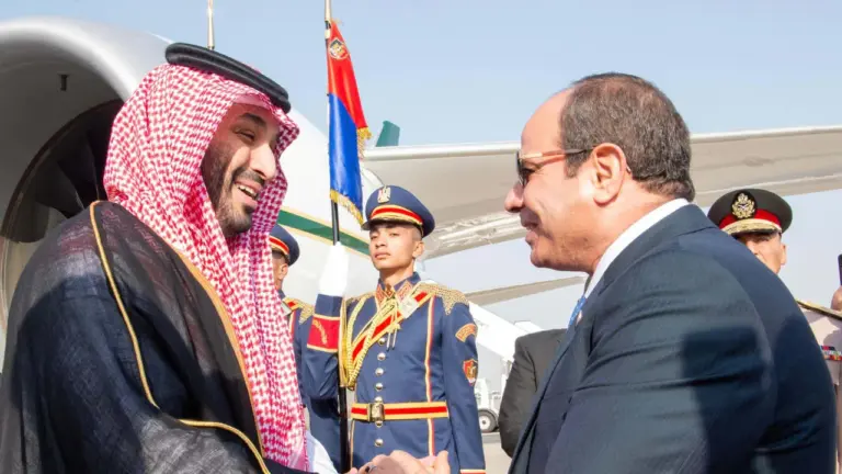 Saudi Crown Prince Seeks Egyptian Support Amid Houthi Strikes