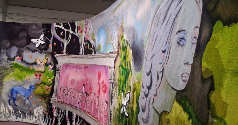Musée Bertrand Debuts 23-Meter George Sand Tapestry in Châteauroux