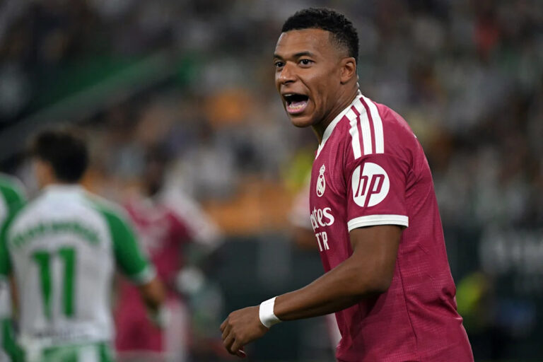 Mbappe penalty saved as Real Madrid falls to Real Betis