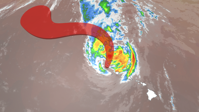 Hurricane Lowell forecast Hawaii