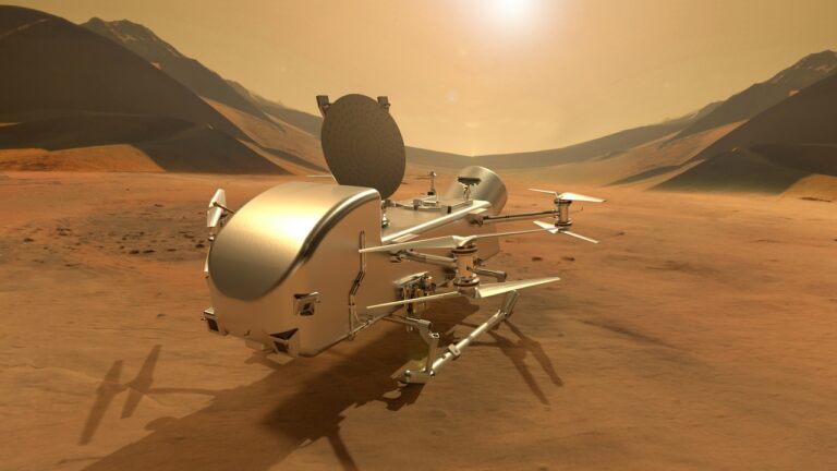 NASA Dragonfly to Land in Titan Dune Field Named Ahmakiq Undae