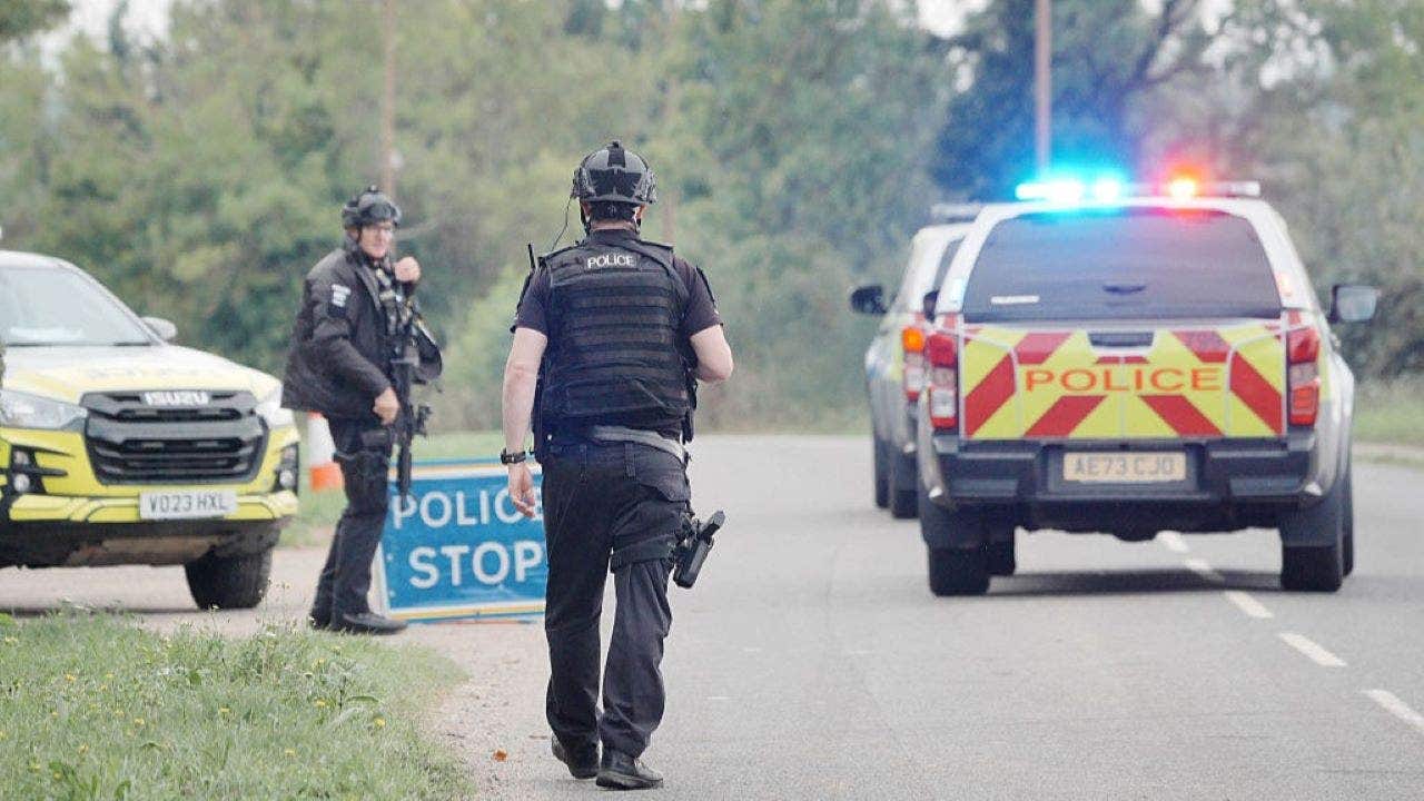 Gloucestershire Police arrests suspects near RAF Fairford airbase