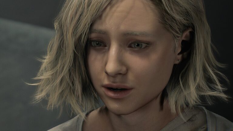 Resident Evil Requiem screenshot showing a close-up of protagonist Grace Ashcroft