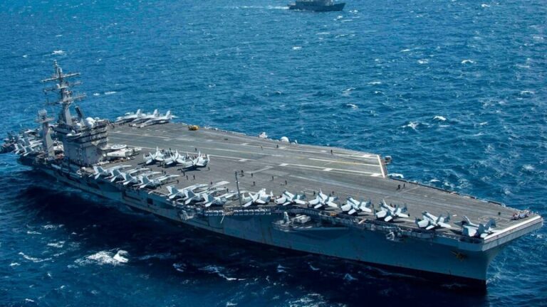 2 Naval aviators safely recovered aboard USS Dwight D. Eisenhower after mishap: US Navy