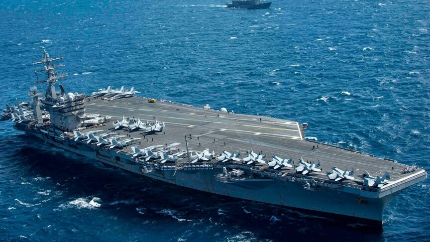 2 Naval aviators safely recovered aboard USS Dwight D. Eisenhower after mishap: US Navy