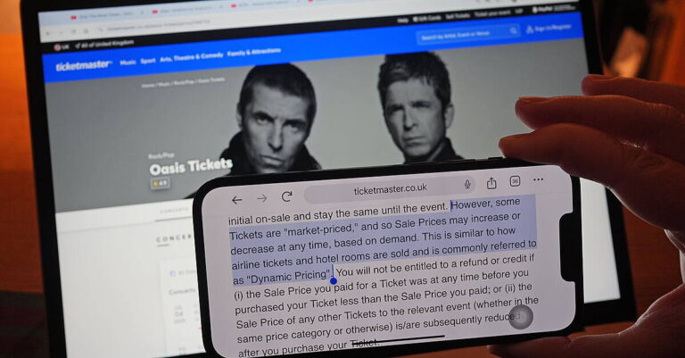 Oasis: Ticketmaster accused of attempting to mislead fans over Croke Park gigs