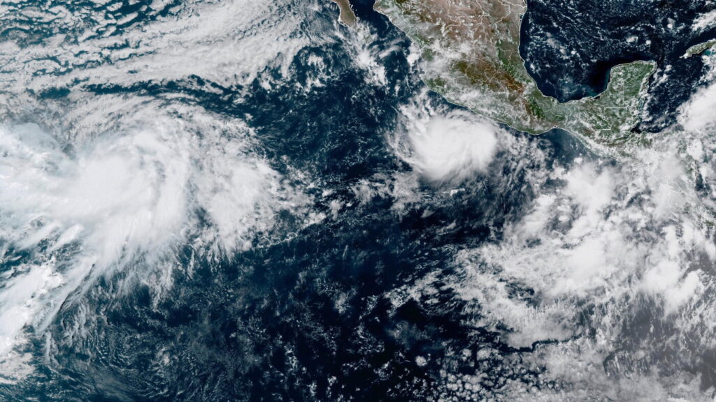 Hurricane Polo in the Pacific Ocean considered one of the strongest storms ever