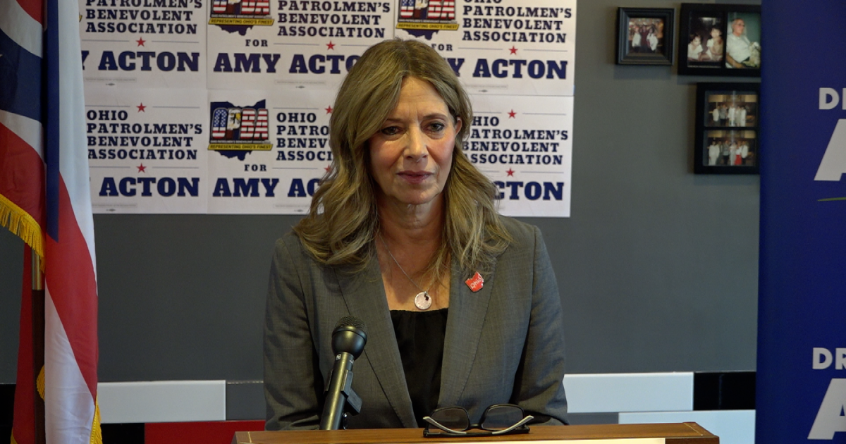 Amy Acton defends herself from attack ads