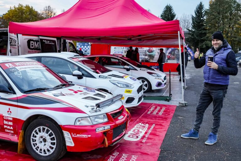 Andris Kulbergs Competes in Rīga Minirally Season Finale