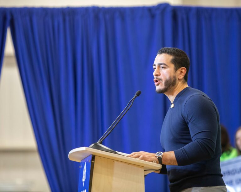 Abdul El-Sayed Heckler's Father's Firm Paid to Oppose Candidate
