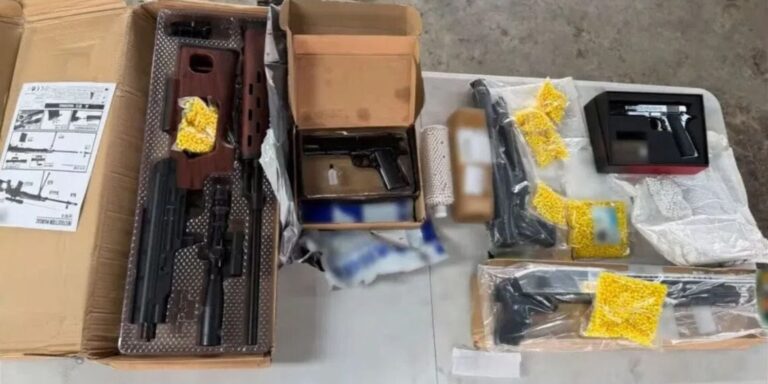 ICA Foils Smuggling of Replica Guns and BB Pellets into Singapore